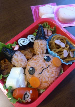 キャラ弁ケチャップライスのピカチュウ-レシピのメイン写真