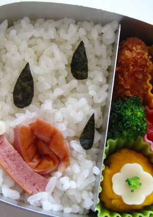 キャラ弁*かたつむり弁当-レシピのメイン写真