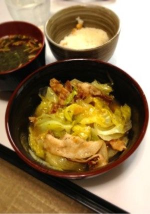 レタスと豚バラのあんかけ-レシピのメイン写真