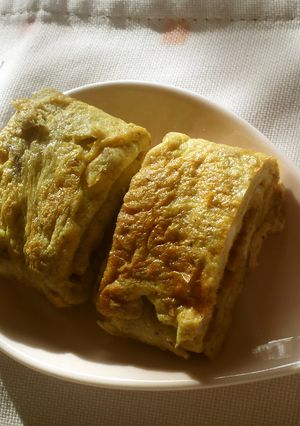 ＊卵１つで♡卵焼き♡withごま＊-レシピのメイン写真