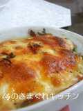 豆腐とアボカドのグラタン　美肌に♪