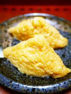 お弁当にも!レンジでおいなりさんのお揚げ-レシピのメイン写真