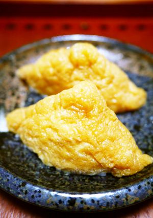 お弁当にも！レンジでおいなりさんのお揚げ-レシピのメイン写真