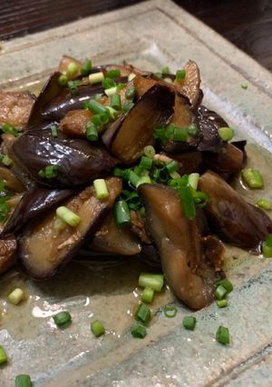 こってり！簡単！ナスのポン酢炒め-レシピのメイン写真