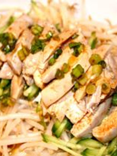 ボイルドチキン ねぎソースかけ-レシピのメイン写真
