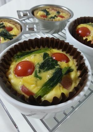 ☆ お弁当用 即席 キッシュ !!☆②-レシピのメイン写真