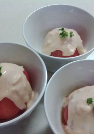 まるごとトマトサラダ-レシピのメイン写真