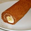 ふわふわノンオイル・チョコ・ロールケーキ
