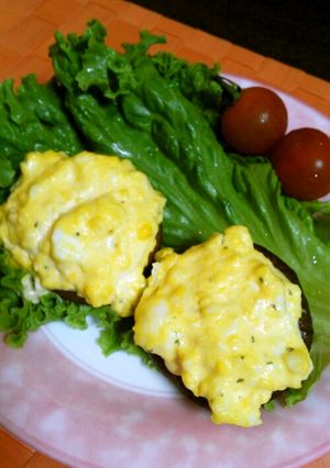 椎茸のタルタルオーブン焼き-レシピのメイン写真