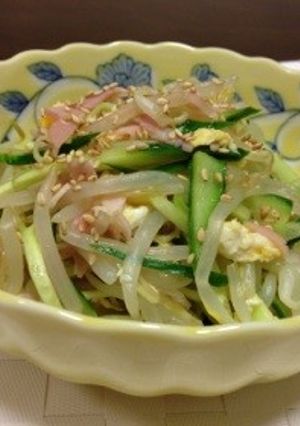 ポン酢で簡単 もやしの中華風サラダ-レシピのメイン写真