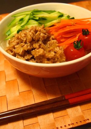 生姜がポイント＊ひやし豆乳うどん-レシピのメイン写真