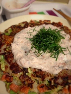 うまレピ★たっぷり野菜のさっぱりお好み焼-レシピのメイン写真