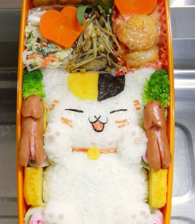 キャラ弁＊ニャンコ先生♪ by おとめてお 【クックパッド】 簡単