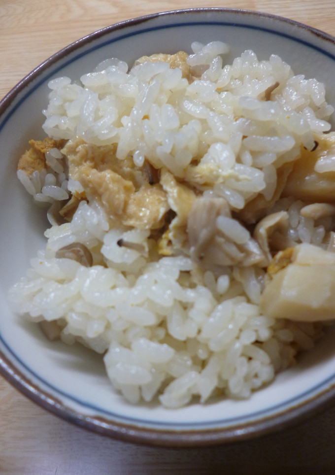 冷凍ホタテとしめじの炊き込みご飯-レシピのメイン写真