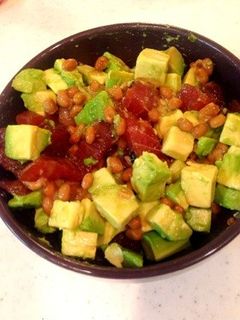 簡単♡マグロ×アボカド×納豆丼-レシピのメイン写真