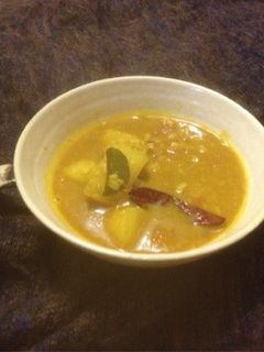 夏野菜 冬瓜と豆のカレー☆南インドカレー-レシピのメイン写真
