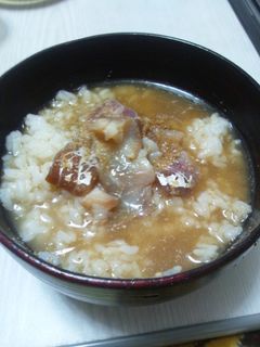 夜食・朝食にも◎刺身の残りで簡単鯛茶漬け-レシピのメイン写真
