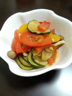 夏野菜のマリネ-レシピのメイン写真