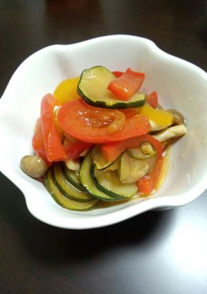 夏野菜のマリネ-レシピのメイン写真