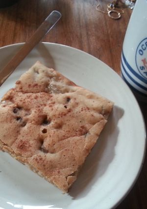 簡単！プルーンとバナナのもっちりケーキ-レシピのメイン写真