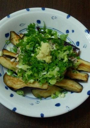 塩鯖と揚げ茄子のさっぱりおかず-レシピのメイン写真