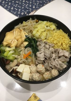 スープも鶏つくねもお手製☆味噌ちゃんこ鍋-レシピのメイン写真