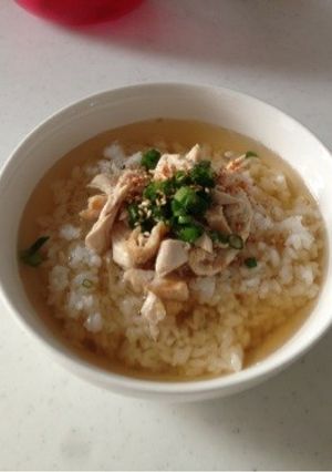 蒸し鶏の冷やし茶漬け-レシピのメイン写真