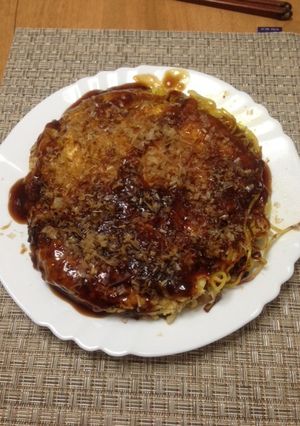 米粉お好みもだん焼き風♡-レシピのメイン写真