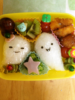 簡単!おばけキャラ弁-レシピのメイン写真