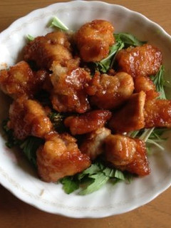 鶏の唐揚げ 豆板醤ダレ和え-レシピのメイン写真