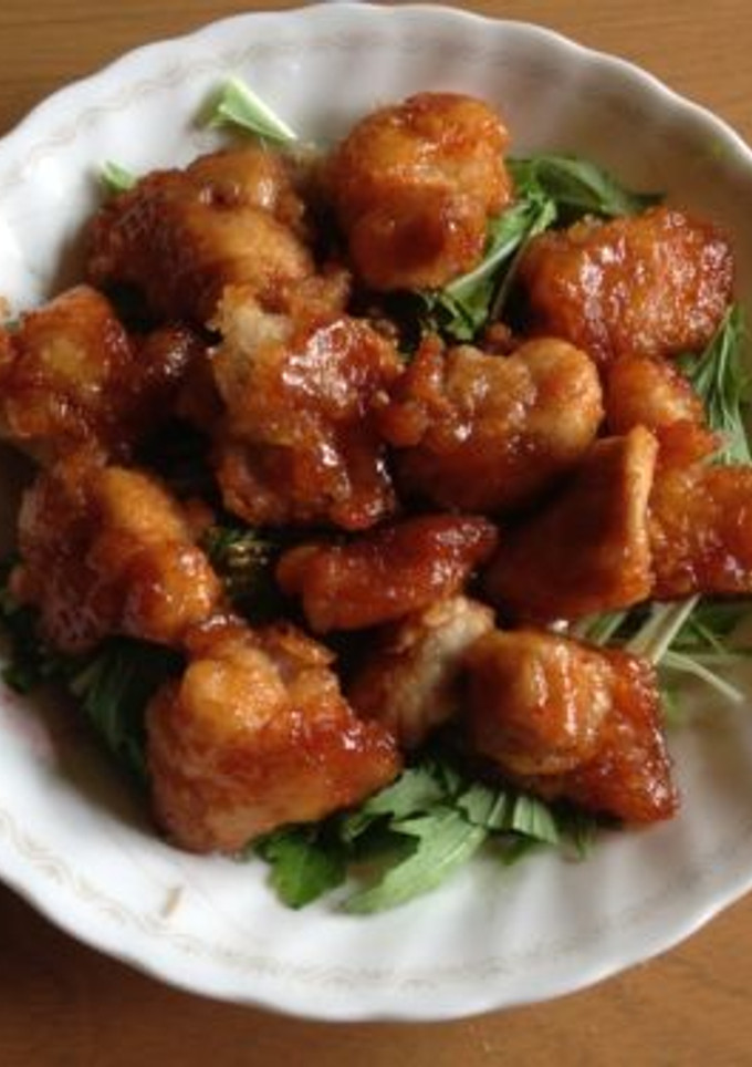 鶏の唐揚げ　豆板醤ダレ和え-レシピのメイン写真