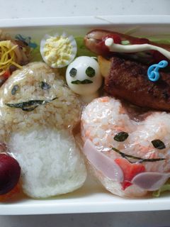 キャラ弁❤なめこ-レシピのメイン写真