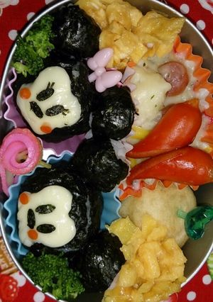 キャラ弁(♡˙³˙)ミッキー-レシピのメイン写真