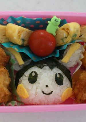 キャラ弁 エモンガ(ポケモン)-レシピのメイン写真