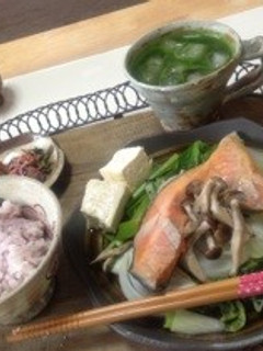 超超超超超簡単!!塩鮭と野菜蒸し-レシピのメイン写真