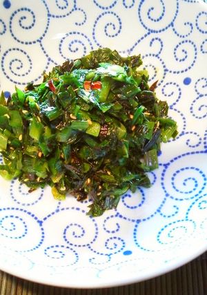 夏バテ防止に★ニラの胡麻油炒め★-レシピのメイン写真