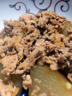 冬瓜と鶏ひき肉の煮物-レシピのメイン写真