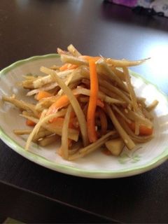 きんぴらごぼう-レシピのメイン写真