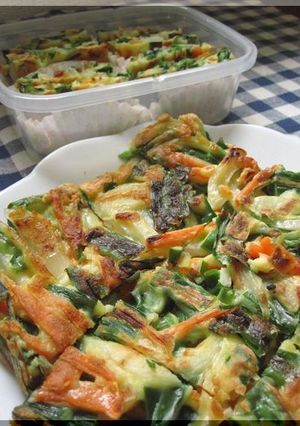 野菜たっぷりチヂミ-レシピのメイン写真