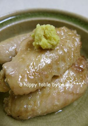 圧力鍋で超簡単＊激ウマ 手羽先（塩麹）-レシピのメイン写真