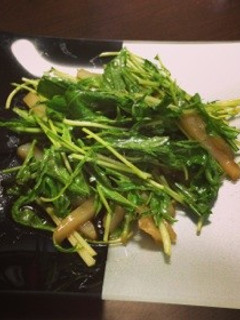 イカと水菜のわさびオイル和え-レシピのメイン写真