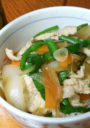 スタミナ豚丼！-レシピのメイン写真
