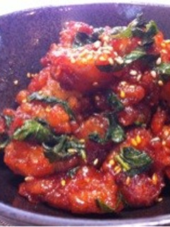 韓国料理 鶏軟骨のヤンニョム炒め和え-レシピのメイン写真