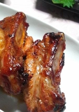 簡単で豪華！手づかみで＊スペアリブＢＢＱ-レシピのメイン写真