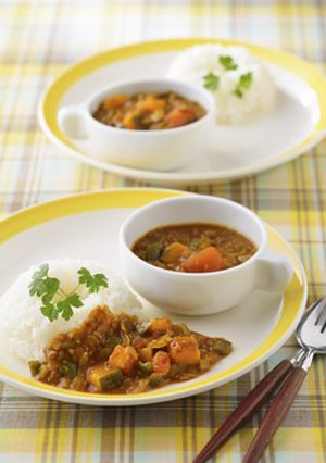 たっぷり野菜の彩りデミキーマカレー-レシピのメイン写真