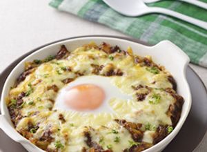 卵とチーズとろけるデミキーマカレードリア-レシピのメイン写真