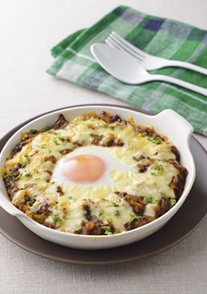 卵とチーズとろけるデミキーマカレードリア-レシピのメイン写真