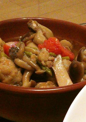 オーブンレンジで簡単♪鶏つくねアヒージョ-レシピのメイン写真