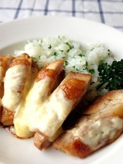 てりやきマヨチーズチキン☆バターライス丼-レシピのメイン写真