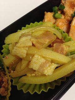 ベーコンとじゃがいものカレー炒め-レシピのメイン写真